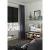 Rollo Struktur schwarz B/L: ca. 45x150 cm Struktur - schwarz (45,00/150,00cm) - Boviva