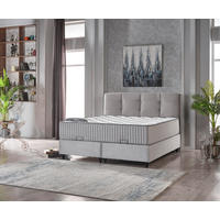 Polsterbett Naomi hellgrau Naomi - hellgrau (186,00/126,00/212,00cm)
