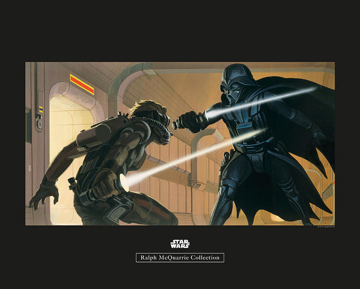 Komar Poster Star Wars Classic RMQ Vader Luke Ha Star Wars B/L: ca. 40x30 cm Star Wars Classic RMQ Vader Luke Ha - (40,00/30,00cm) - Komar