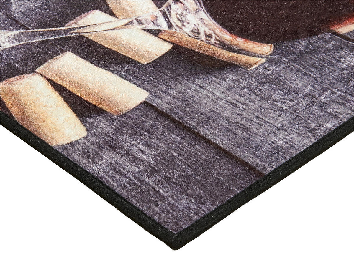 Küchenläufer Trend grau B/L: ca. 50x150 cm Trend - grau (50,00/150,00cm)