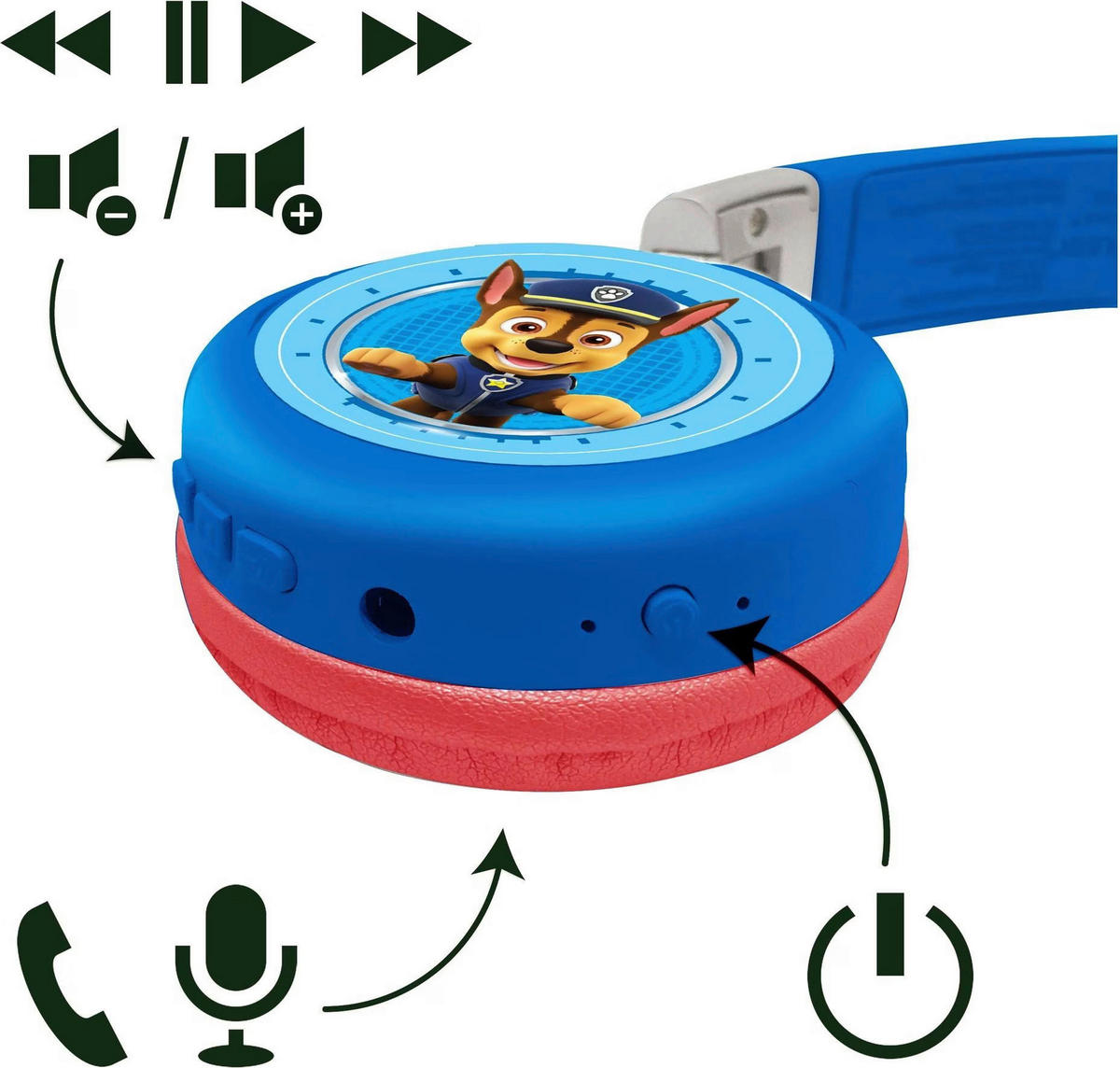 Lexibook KopfhörerPaw Patrol mehrfarbig Paw Patrol - mehrfarbig - Lexibook