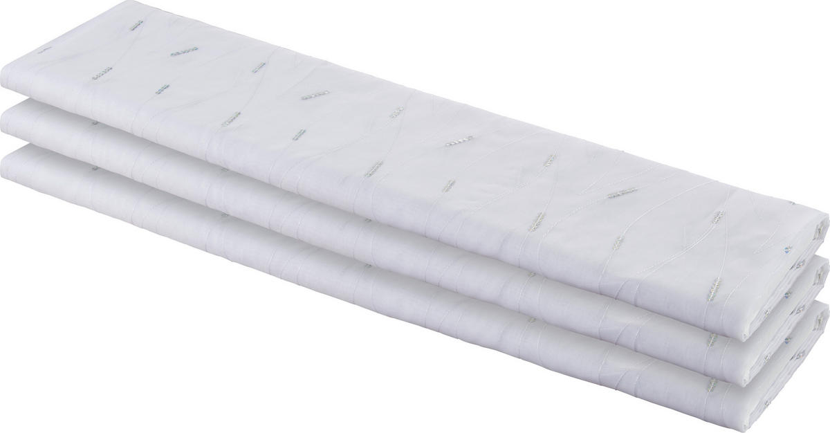 Store-Meterware Frieda silber H: ca. 280 cm Frieda - silber (280,00cm)