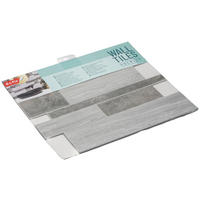 Wandfliesen grau B/L: ca. 30,5x30,5 cm Wandfliese_d-c-fix_selbstklebend - grau (30,50/30,50cm)