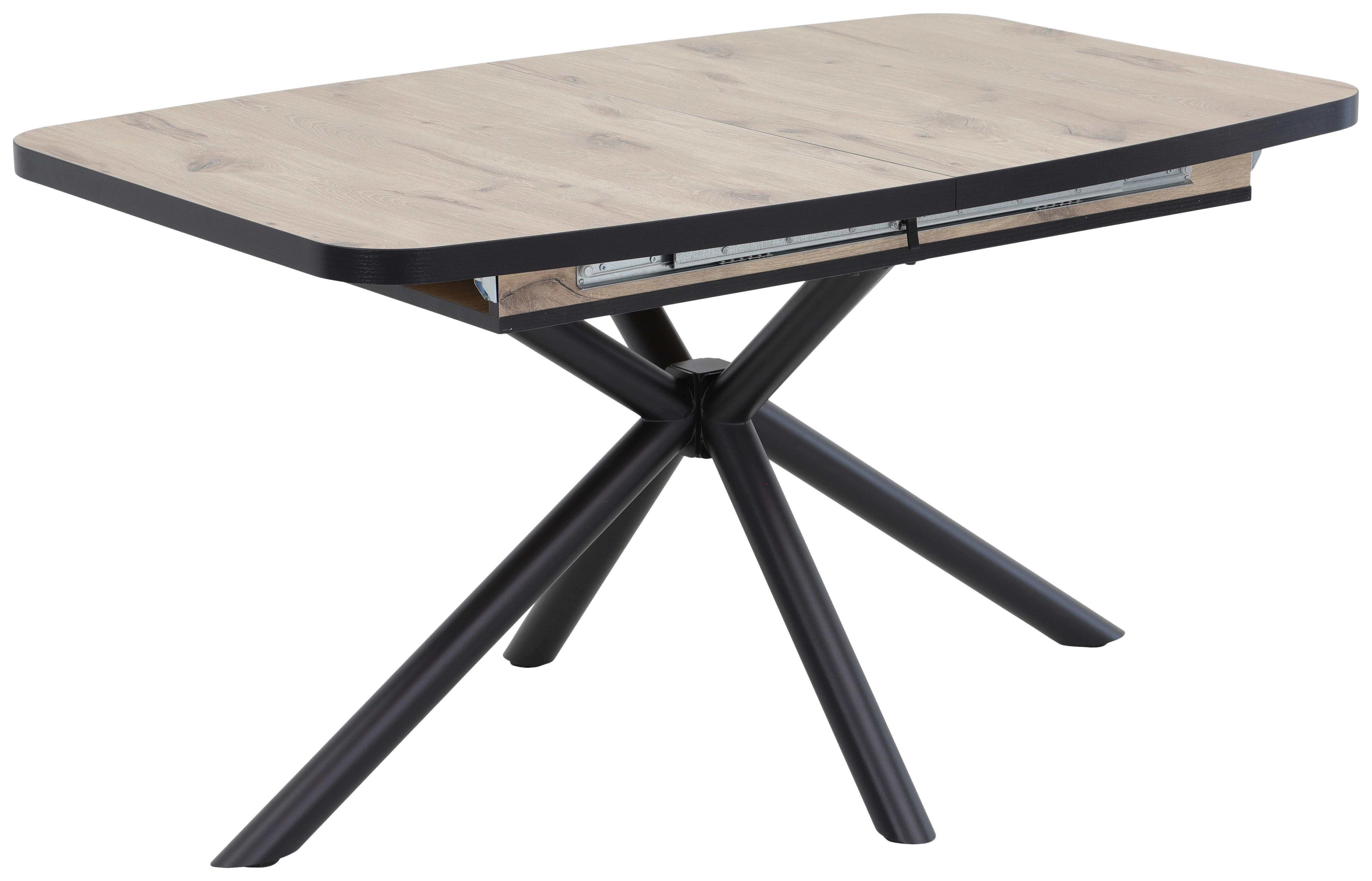 Esstisch Tokio schwarz B/H/T: ca. 180x76x90 cm Tokio - schwarz (180,00/76,00/90,00cm) - Hela