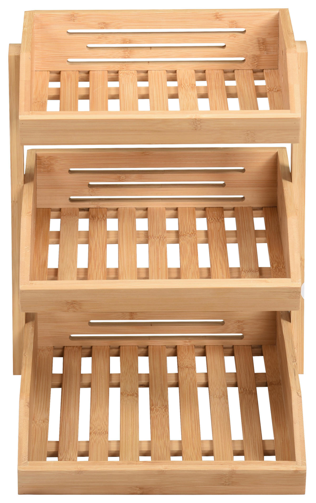 POCOline Etagere natur Bambus B/H/L: ca. 35x20x37,5 cm Etagere Bambus - natur (37,50/35,00/20,00cm) - POCOline