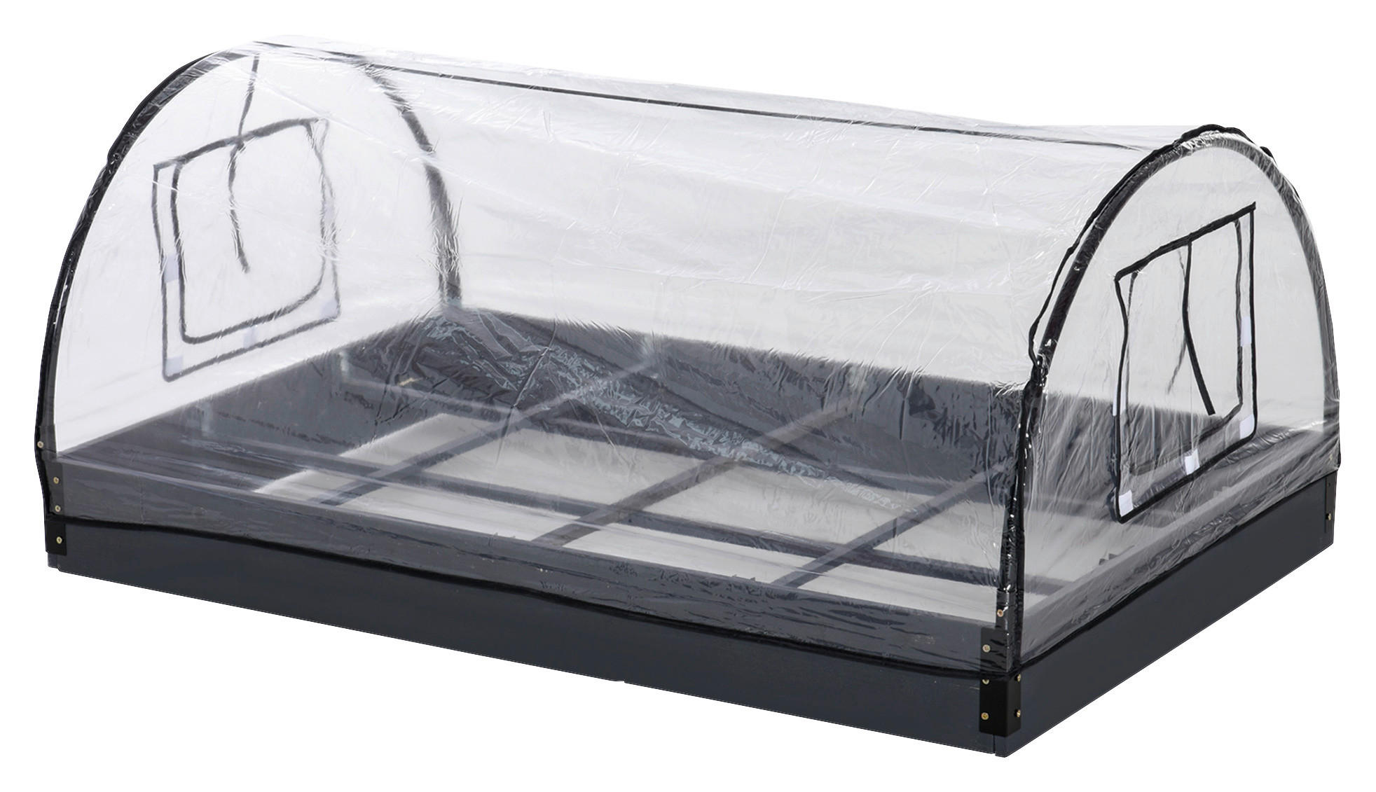 Outsunny Gewächshaus B/H/L: ca. 79x53x120 cm Gewächshaus - transparent (120,00/79,00/53,00cm) - Outsunny