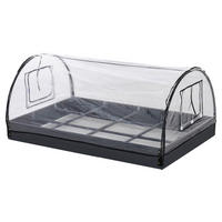 Outsunny Gewächshaus B/H/L: ca. 79x53x120 cm Gewächshaus - transparent (120,00/79,00/53,00cm) - Outsunny
