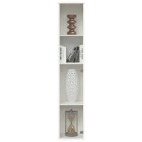 Vitrine  weiß B/H/T: ca. 32x171x33 cm Bora_112_Vitrine 109-112 - weiß (32,00/171,00/33,00cm)