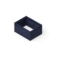 UPYARD Hochbeet MODERN schwarz Holz B/H/L: ca. 60x40x80 cm MODERN - schwarz (80,00/60,00/40,00cm) - UPYARD