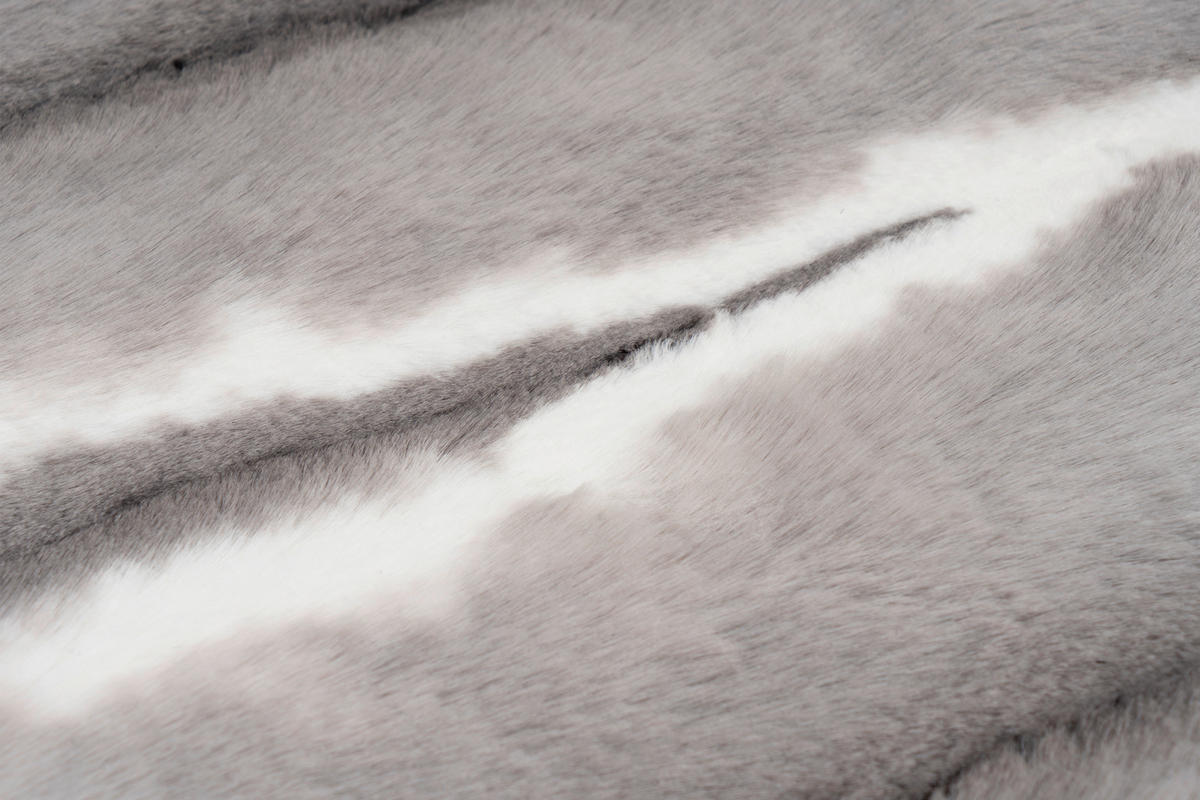 Obsession Teppich Whispering Waves silber B/L: ca. 80x300 cm Whispering Waves - silber (80,00/300,00cm) - Obsession