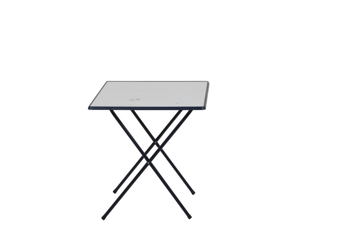 MFG Scherentisch blau Stahl B/H/L: ca. 60x63x80 cm Scherentisch - blau (80,00/60,00/63,00cm) - MFG
