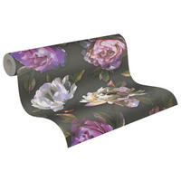 A.S.Creation Vliestapete violett grün B/H/D: ca. 53x1005x8 cm Vliestapete - grün/violett (8,00/1005,00cm) - A.S.Creation