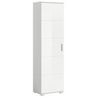 Garderobenschrank PREGO weiß B/H/T: ca. 55x191x37 cm PREGO - weiß (55,00/191,00/37,00cm) - xonox.home