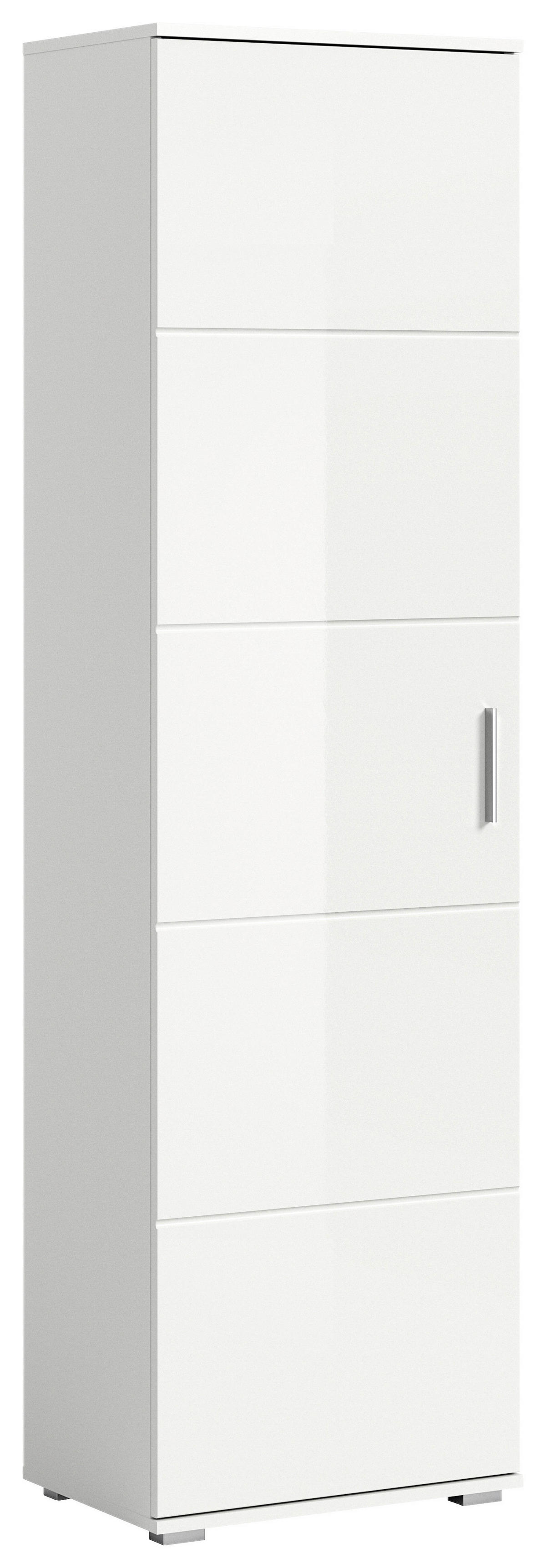 Garderobenschrank PREGO weiß B/H/T: ca. 55x191x37 cm PREGO - weiß (55,00/191,00/37,00cm) - xonox.home