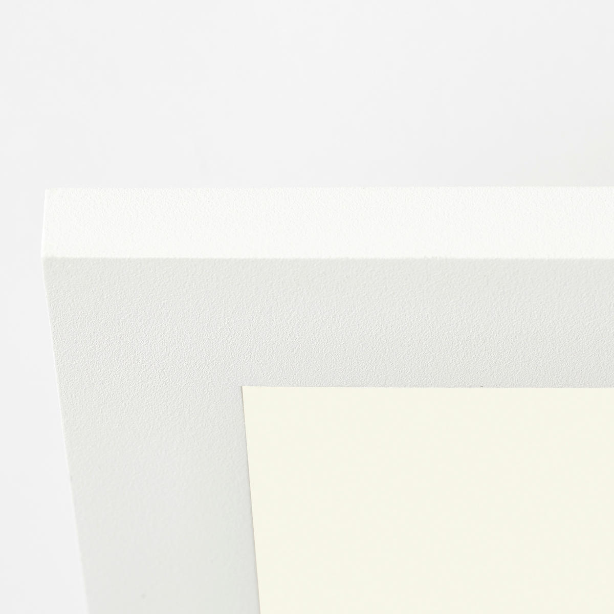 Brilliant Deckenleuchte Buffi G90356A05 weiß Metall Kunststoff B/H/L: ca. 39,5x5x39,5 cm Buffi - weiß (39,50/39,50/5,00cm) - Brilliant