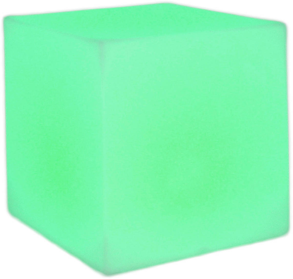 LED-Dekoleuchte weiß B/H/L: ca. 32x32x32 cm CUBY 32 - weiß (32,00/32,00/32,00cm) - NewGarden