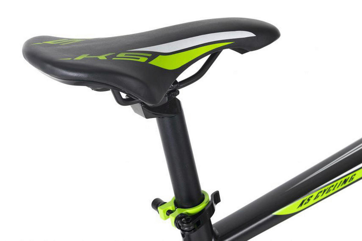 KS-Cycling Mountainbike Xplicit Hardtail Xplicit 27,5 Zoll Rahmenhöhe 46 cm 21 Gänge schwarz schwarz ca. 27,5 Zoll Xplicit - schwarz/grün - KS-Cycling