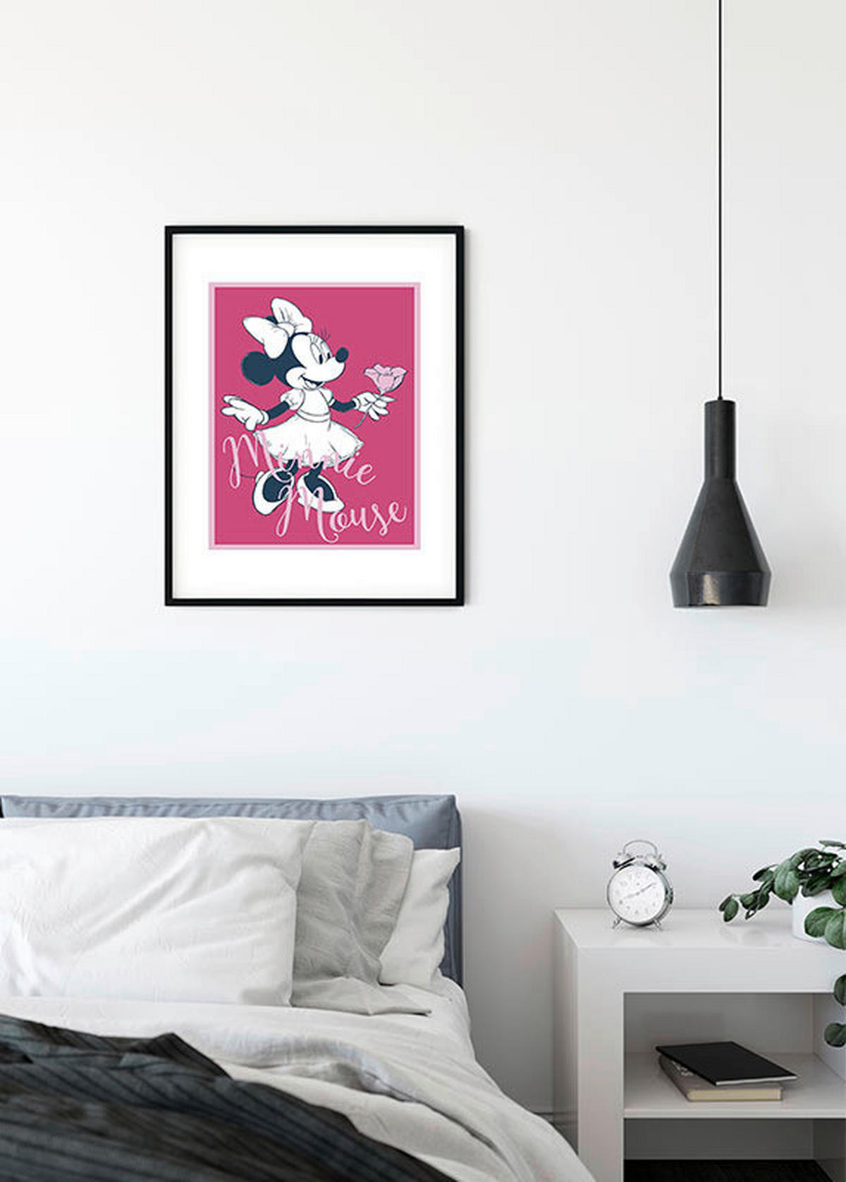 Komar Poster Minnie Mouse Girlie Disney B/L: ca. 50x70 cm Minnie Mouse Girlie - (50,00/70,00cm) - Komar