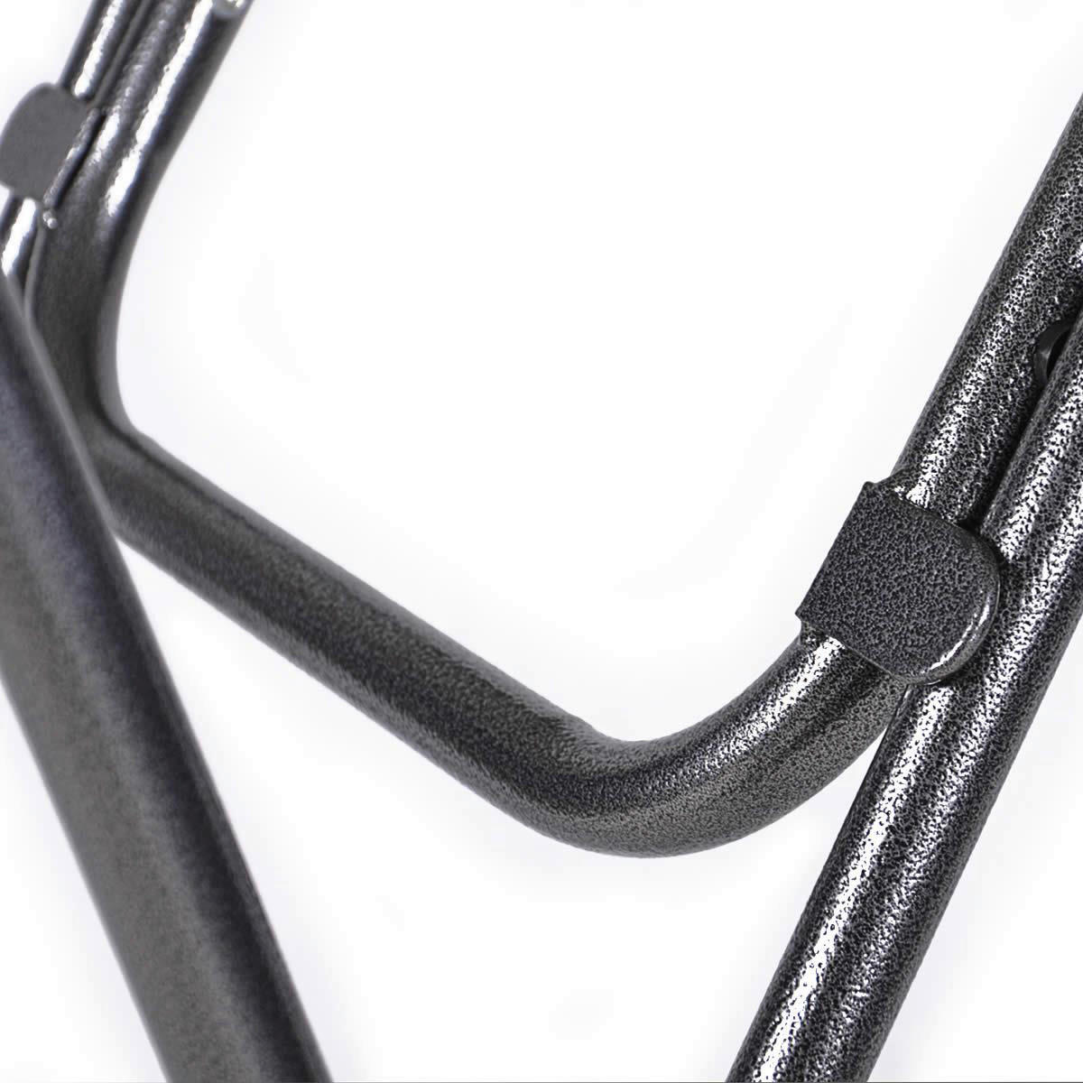 VCM Stehtisch weiß Metall H/D: ca. 110x80 cm Stehtisch_klappbar - weiß (80,00/110,00cm) - VCM
