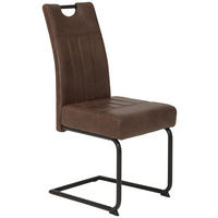 Schwingstuhl Betty braun Vintage B/H/T: ca. 43x99x60 cm Betty - braun/schwarz (43,00/99,00/60,00cm)