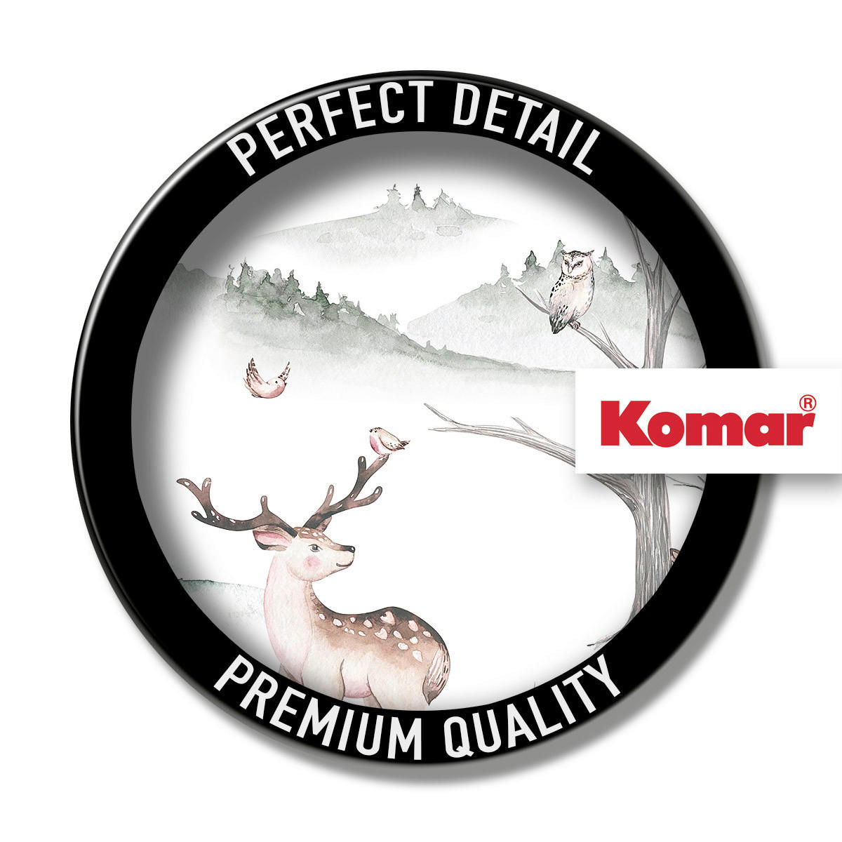 Komar Fototapete Cozy Woods B/L: ca. 400x280 cm Cozy Woods - (400,00/280,00cm) - Komar
