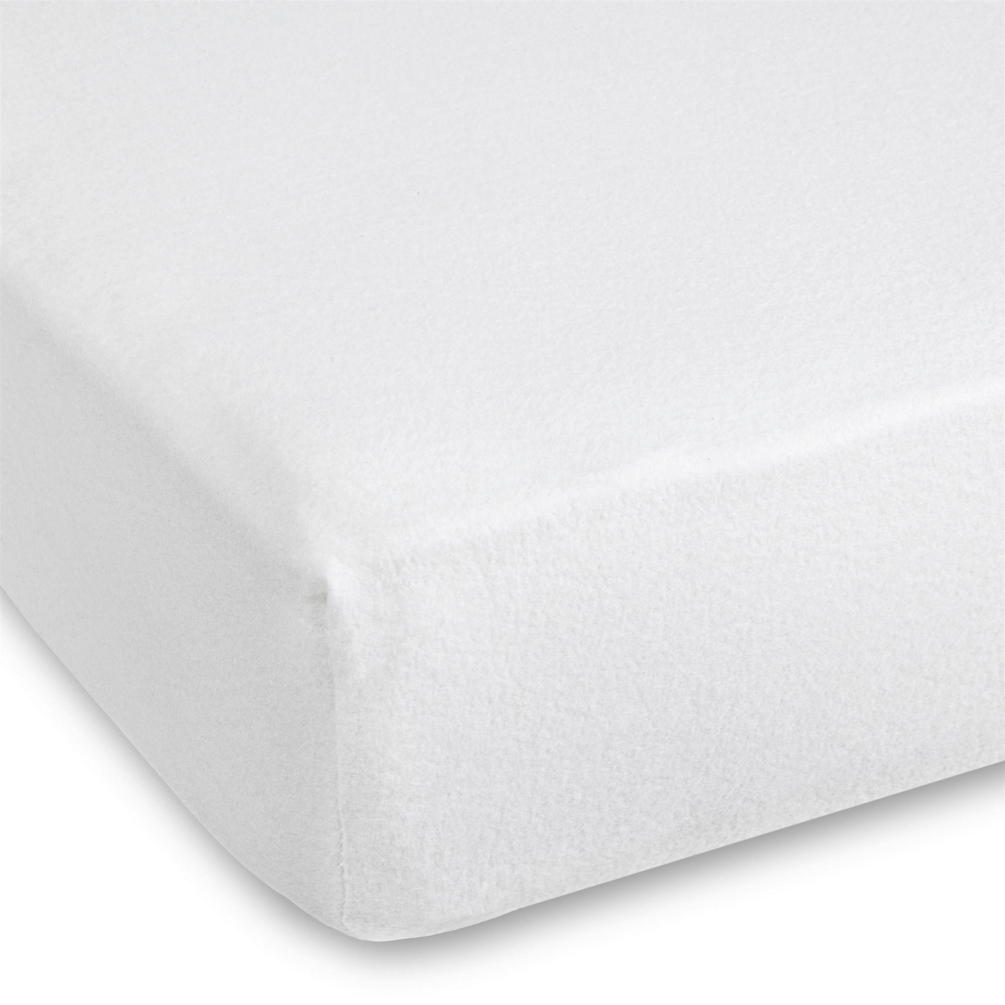 Spannbetttuch weiß Baumwolle B/L: ca. 60x120 cm Spannbetttuch-Baumwolle 60x120 - weiß (60,00/120,00cm) - Good Morning