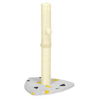 PawHut Kratzbaum hellgrau Spanplatte B/H/L: ca. 35x62x35 cm Kratzbaum - hellgrau (35,00/35,00/62,00cm) - PawHut