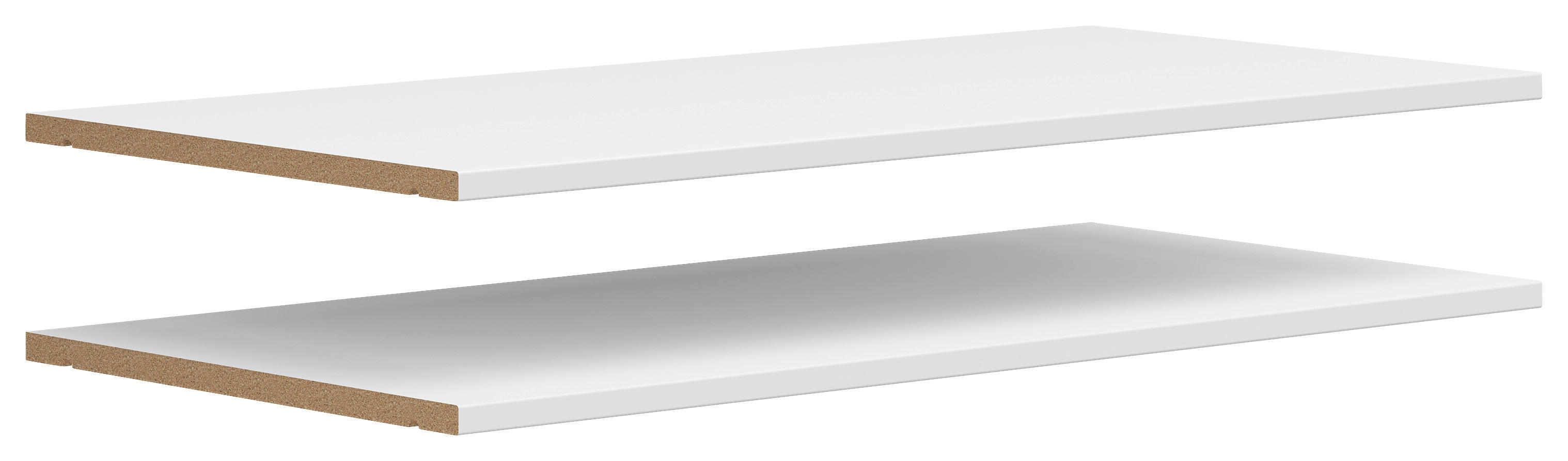 Einlegeböden-Set Multi-Stauraum Typ 46 weiß B/H/T: ca. 77x1,5x36 cm Multi-Stauraum Typ 46 - weiß (77,00/1,50/36,00cm)