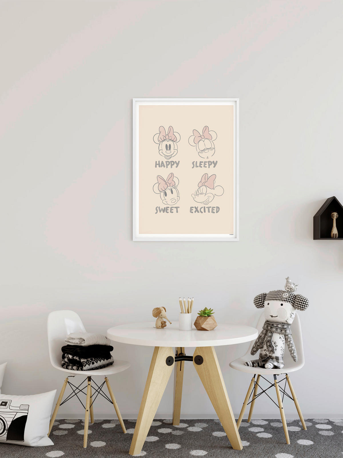 Komar Poster Minnie Pink Emotions Minnie Pink Emotions - Komar