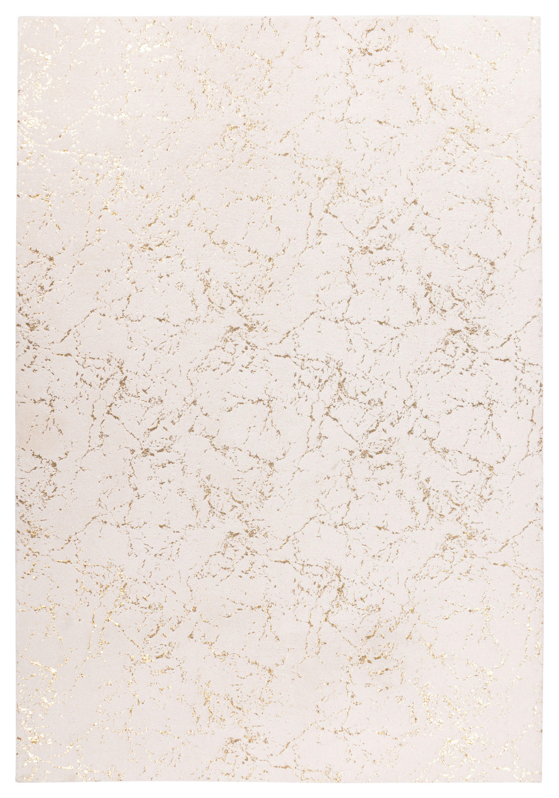 360Living Teppich Bijou gold B/L: ca. 80x150 cm Bijou - gold/creme (80,00/150,00cm) - 360Living