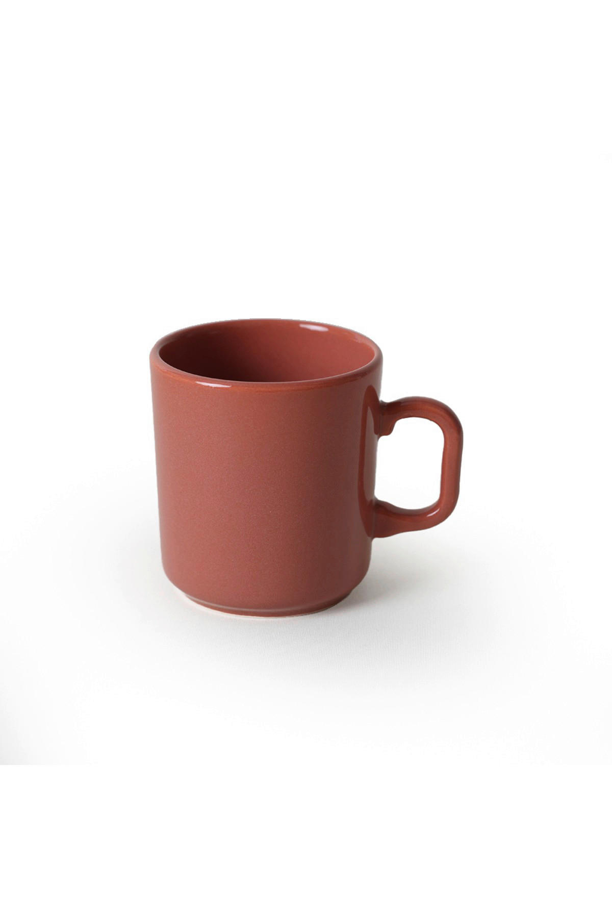 HermiaConcept Teetasse 6-tlg. rot Steingut B/T/L/D: ca. 8x8x8x8 cm 6-tlg. - braun/rot (8,00/8,00cm) - HermiaConcept