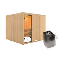 Karibu Sauna Ervin Front B/H/T: ca. 231x198x231 cm Ervin Front - (231,00/198,00/231,00cm) - Karibu