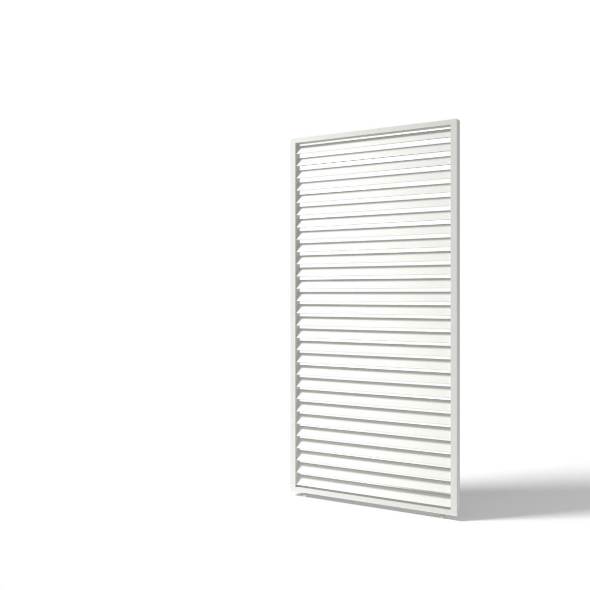 PergoLine Seitenwandpaneel für Trumpf + Superior weiß Aluminium B/H: ca. 113x235 cm für Trumpf + Superior - weiß (113,00/235,00cm) - PergoLine