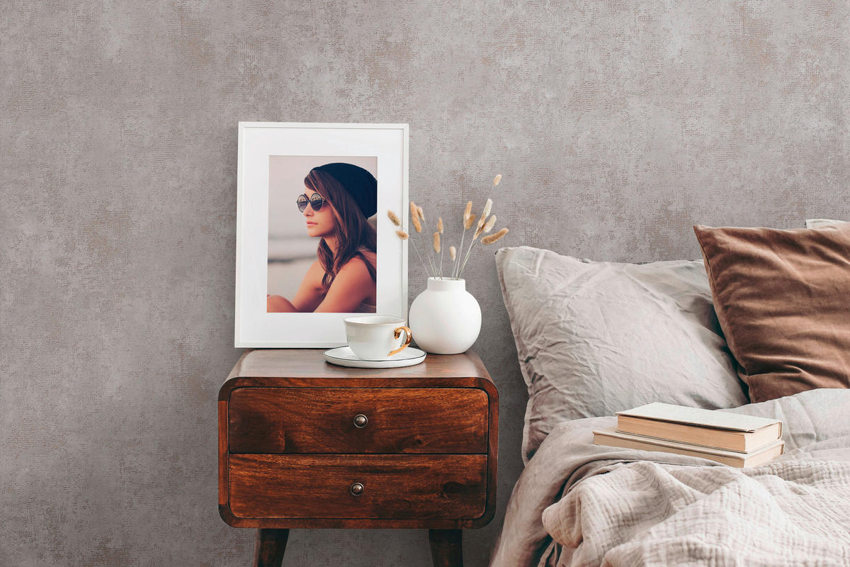 A.S.Creation Vliestapete braun grau B/H/D: ca. 53x1005x9,5 cm Vliestapete - braun/grau (9,50/1005,00cm) - A.S.Creation