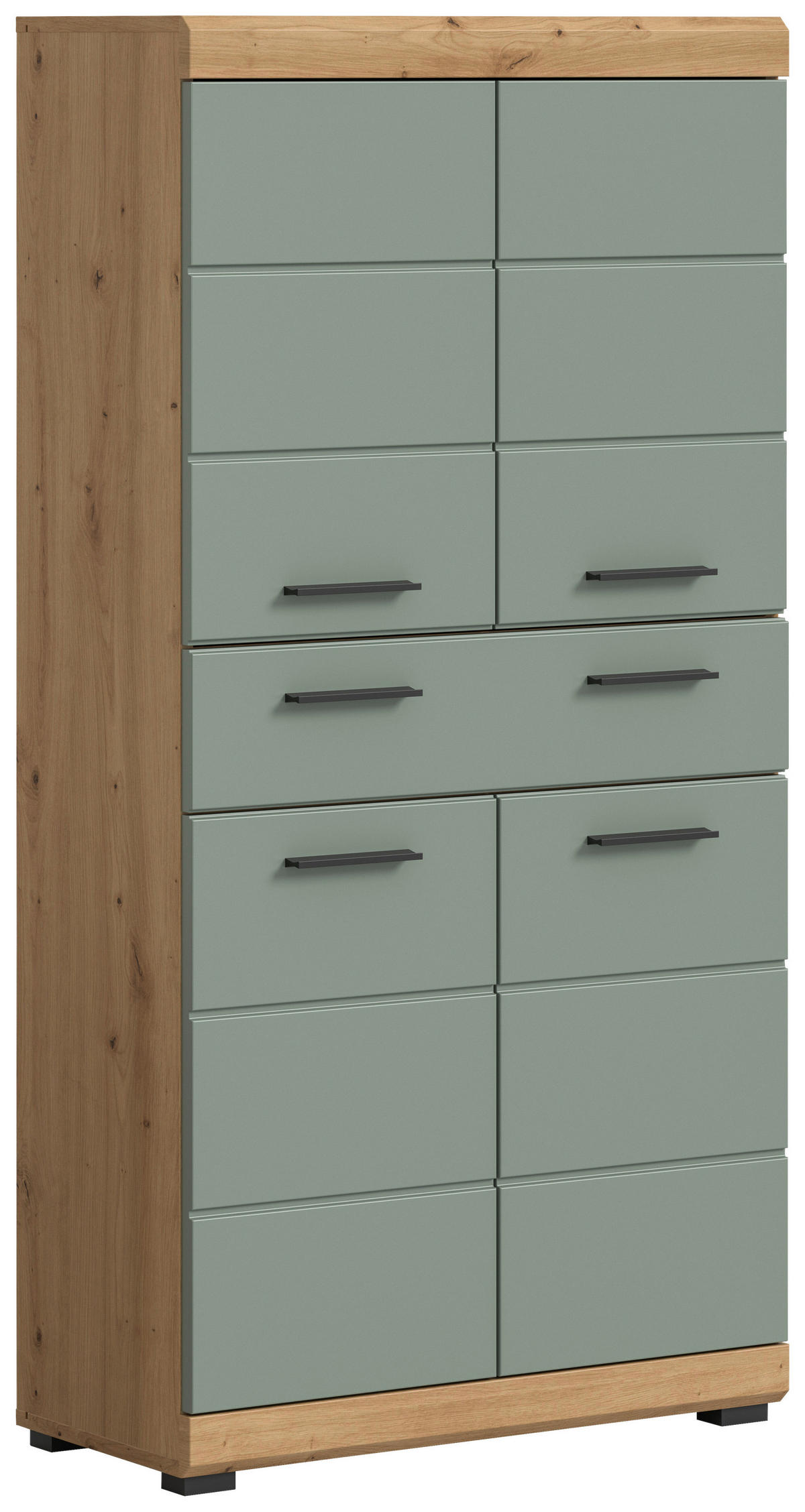 Badezimmer-Set Scout Eiche Artisan Nachbildung salbei Nachbildung B/H/T: ca. 74x141x31 cm Scout - Eiche/salbei (74,00/141,00/31,00cm) - xonox.home
