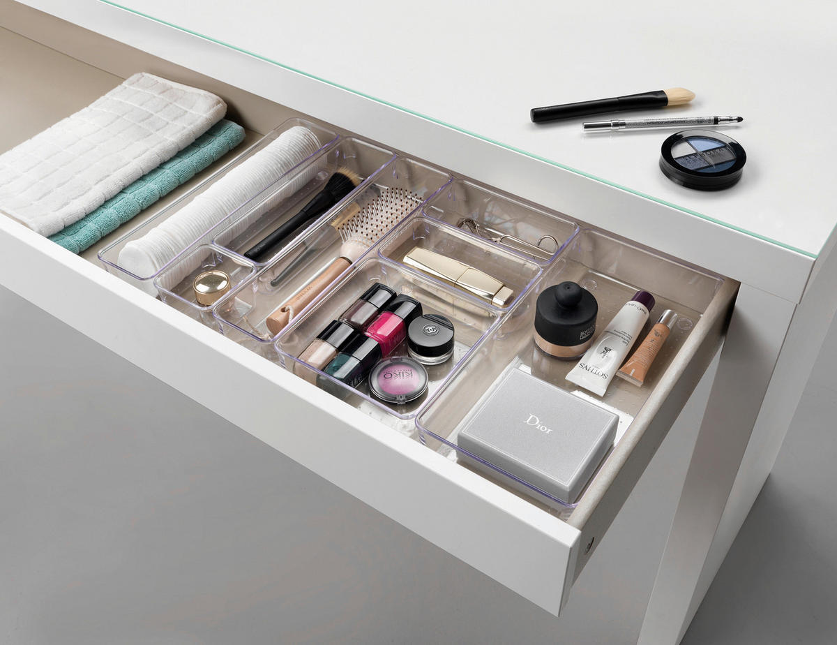 Metaltex Organizer transparent Organizer_Large_slim - transparent - Metaltex