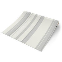 Papiertapete Streifen altweiß grau B/L: ca. 53x1005 cm Papiertapete_218213 - altweiß/grau (53,00/1005,00cm)