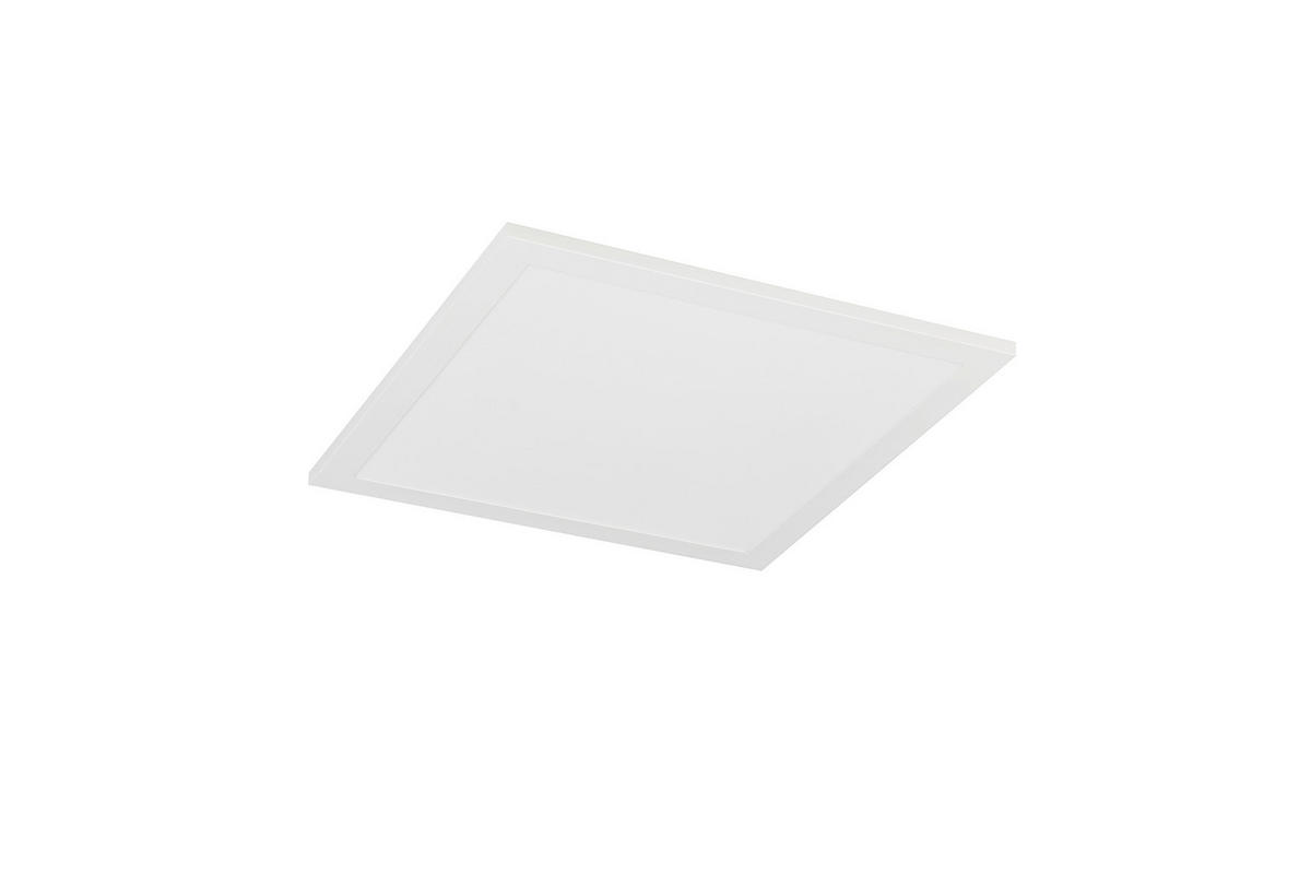 Reality LED Panel SIRIUS weiß Metall B/H/T: ca. 29,5x6x29,5 cm 1 Brennstellen Sirius - weiß (29,50/6,00/29,50cm) - Reality