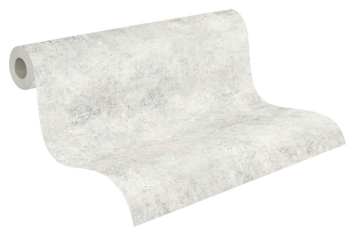 A.S.Creation Vliestapete grau B/H/D: ca. 53x1005x7,7 cm Vliestapete - grau (7,70/1005,00cm) - A.S.Creation