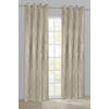 Verdunklungsvorhang Monaco creme B/L: ca. 135x245 cm Monaco - creme/silber (135,00/245,00cm)