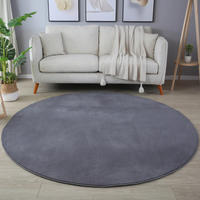 Ayyildiz Teppich SKY grau B/L: ca. 120x120 cm SKY - grau (120,00/120,00cm) - Ayyildiz