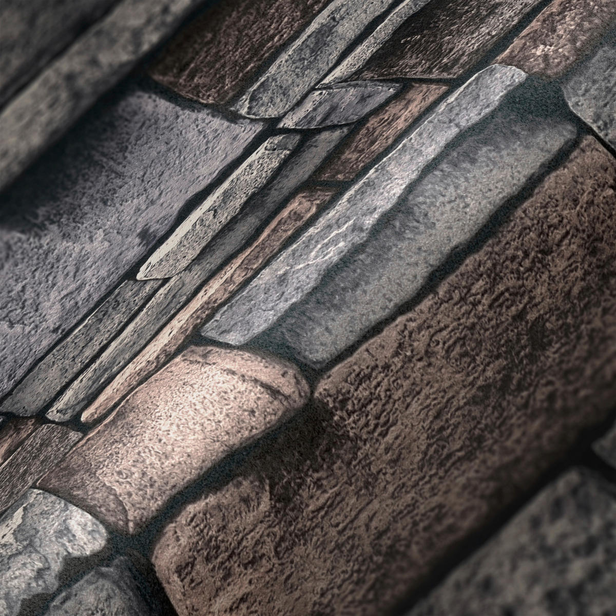 A.S.Creation Vliestapete beige braun B/H/D: ca. 53x1005x8,5 cm Vliestapete - beige/braun (8,50/1005,00cm) - A.S.Creation