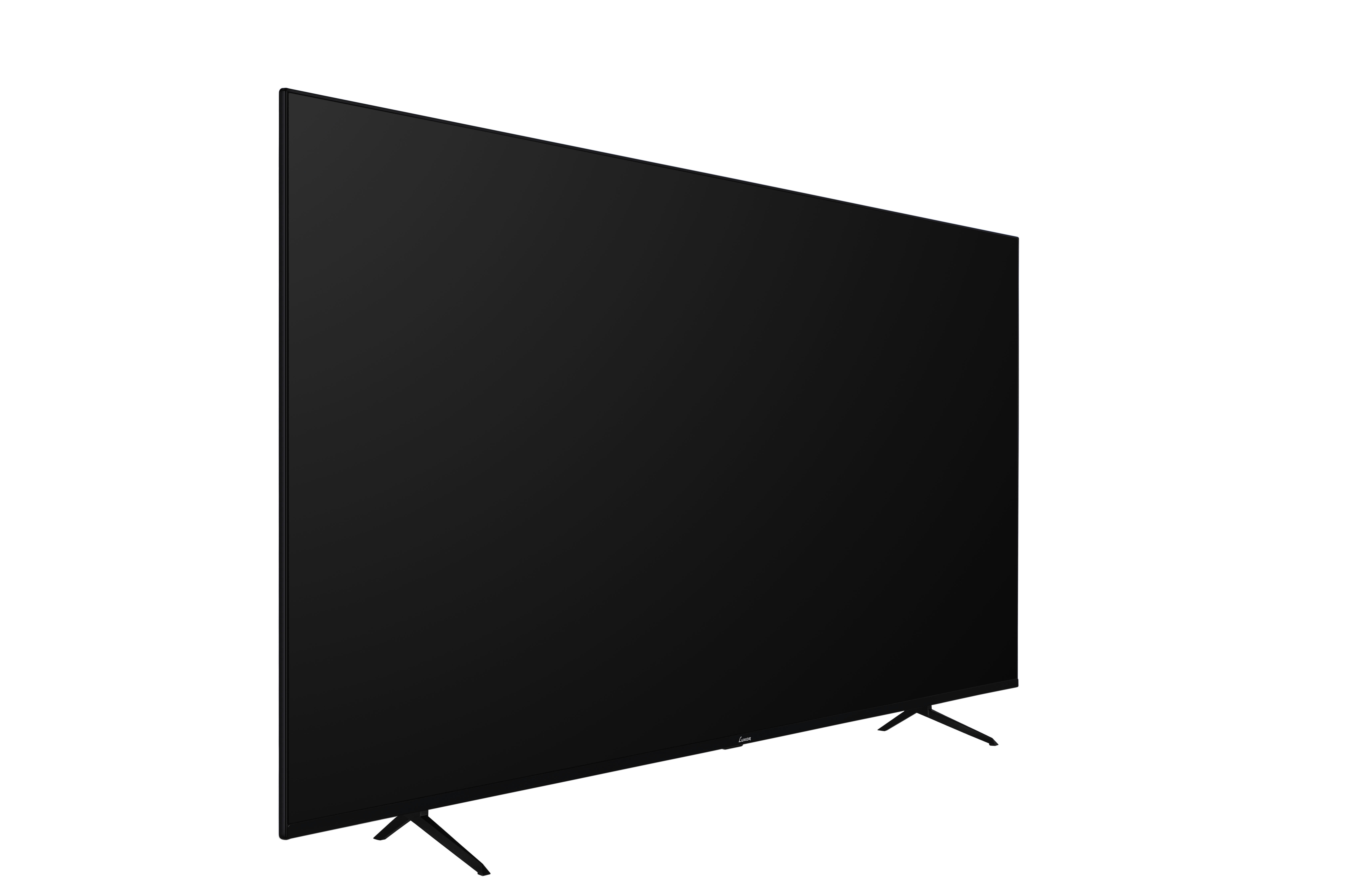 Luxor LED-TV  DL58U660T2CW 58 Zoll Diagonale ca. 146 cm LED-Smart-TV_58"_4K_DL58U660_Luxor - schwarz (129,40/81,90/24,20cm)