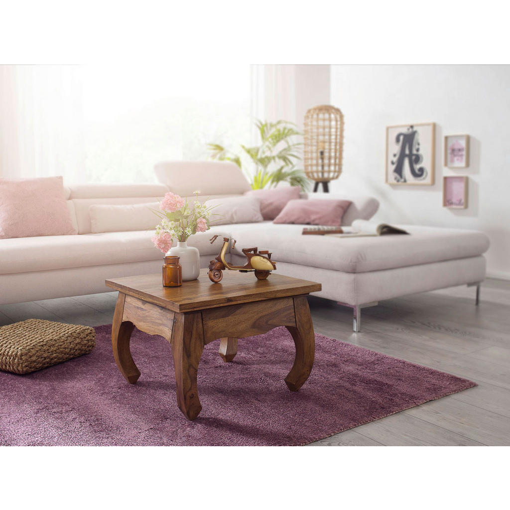 Thumbnail - Couchtisch braun B/H/T: ca. 60x40x60 cm