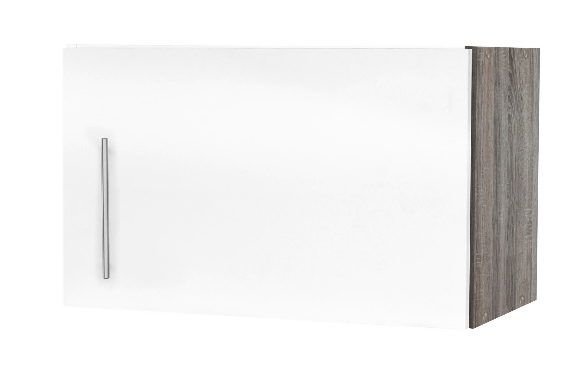 Wrasenhängeschrank weiß Hochglanz B/H/T: ca. 60x37x35 cm Judith_Wrasenhänger_60cm - weiß/silber (60,00/37,00/35,00cm)