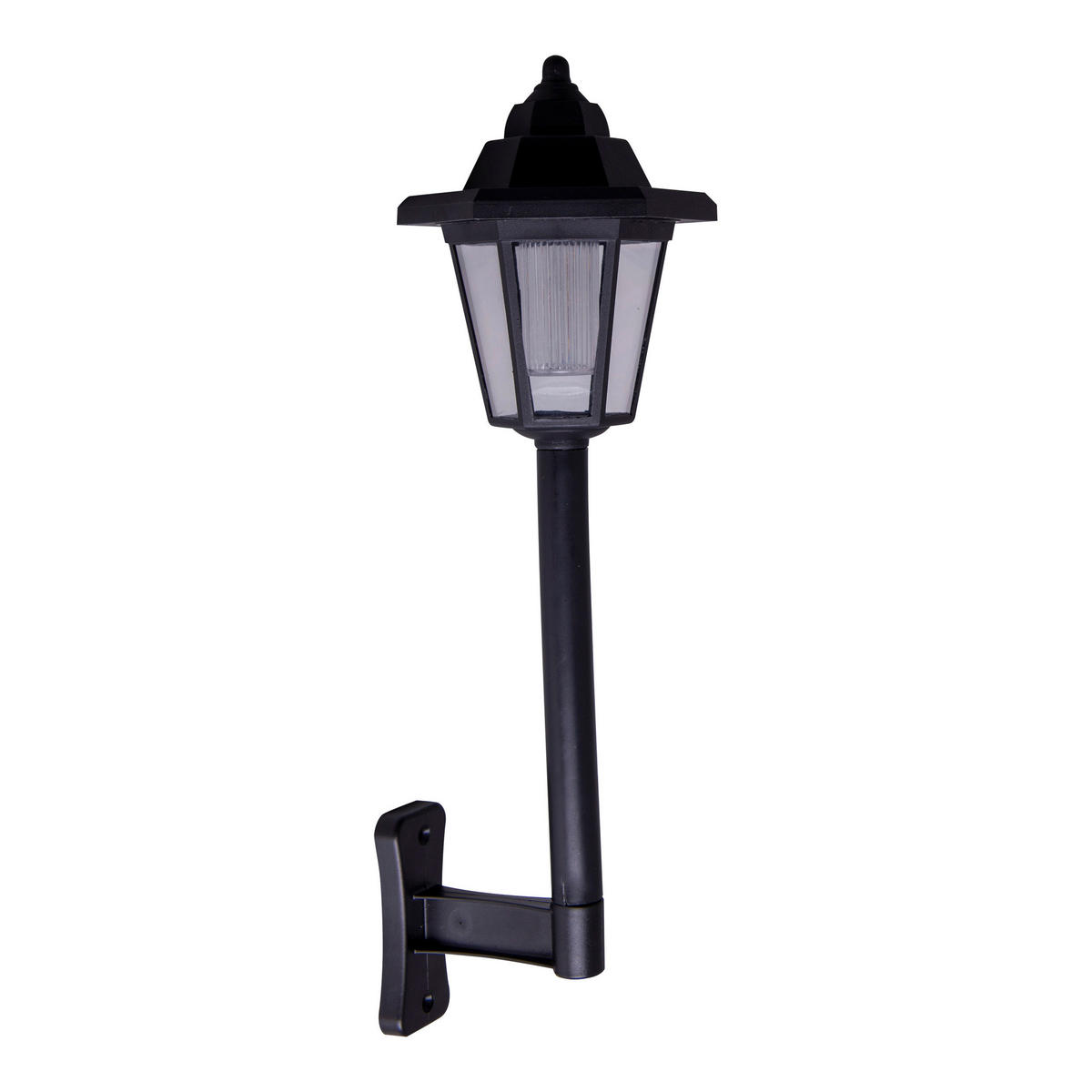 LED-Solarleuchte 5262703 schwarz Kunststoff B/H/T: ca. 11x43,5x12,5 cm LED Solarleuchte 3er SET 2-in-1 - schwarz (11,00/43,50/12,50cm) - Näve Leuchten