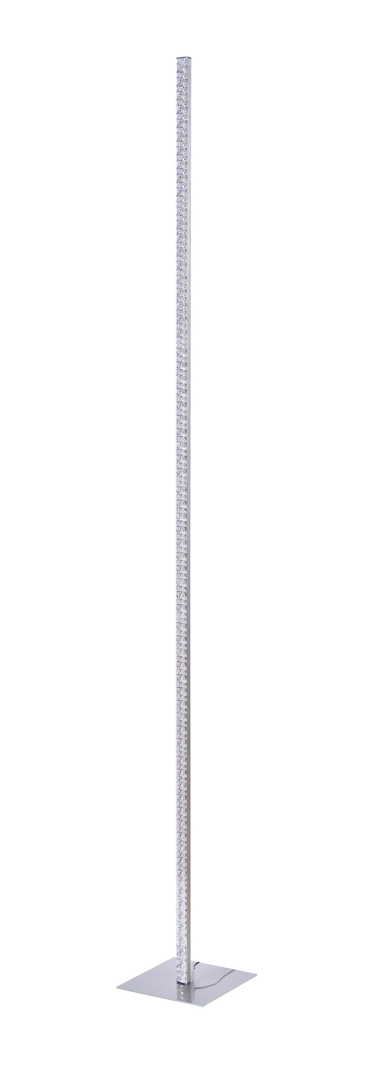 Stehleuchte Alu B/H/L: ca. 16x141x16 cm LED-Stehleuchte_Ophelia - (16,00/16,00/141,00cm)