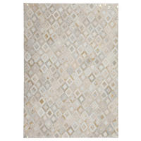 360Living Teppich Dazzle elfenbein B/L: ca. 80x150 cm Dazzle - gold/elfenbein (80,00/150,00cm) - 360Living