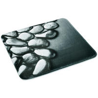 Badematte Badematte_Stein ca.50x55cm - anthrazit/silber (50,00/55,00cm)