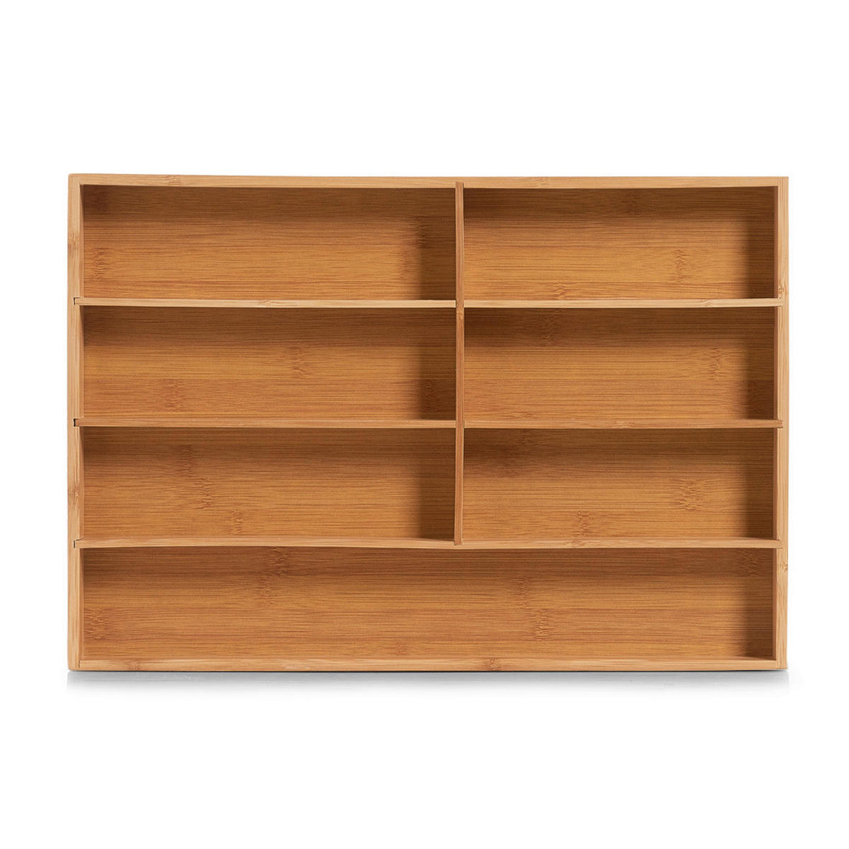 Zeller Besteckkasten natur Bambus B/H/L: ca. 30,5x4,3x44 cm Besteckkasten - natur (44,00/30,50/4,30cm) - Zeller